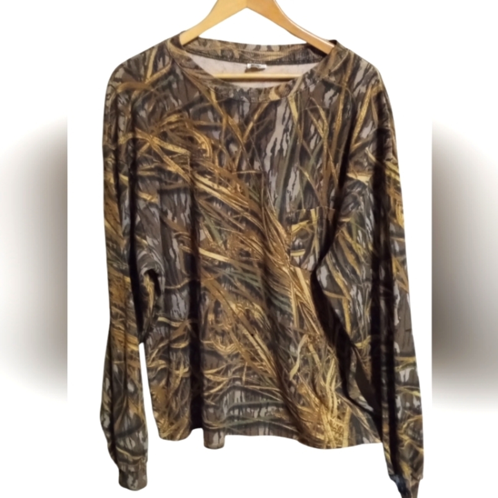 Camo Long Sleeve Shirt Mens Size 2X Country